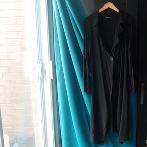 Fluxus Black Extra Long Blazer